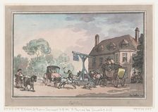 A Posting Inn, 1787., 1787. Creator: Thomas Rowlandson