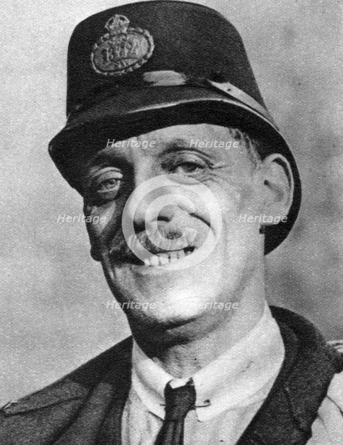 A postman, London, 1926-1927. Artist: Unknown