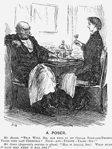 A Poser 1866. Artist: George du Maurier