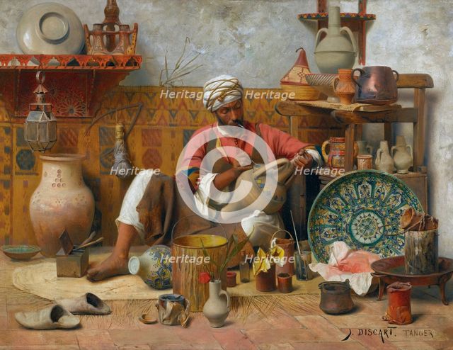 A pottery studio, Tanger.
