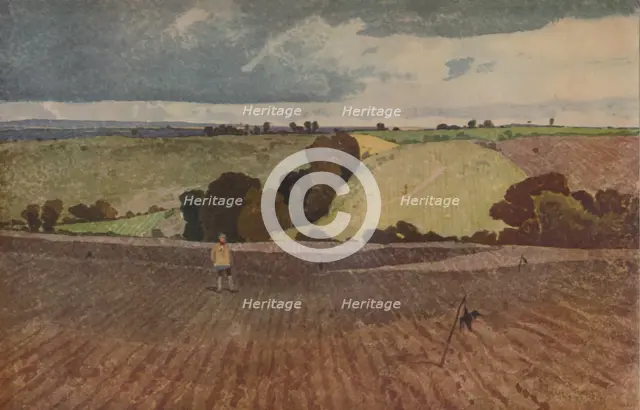 'A Ploughed Field', 1923. Artist: John Sell Cotman.