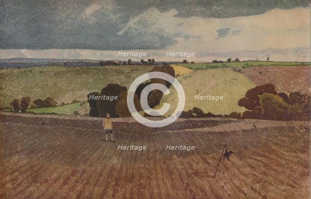 'A Ploughed Field', 1923. Artist: John Sell Cotman.