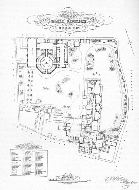 'A Plan of the Pavilion Estate as it was when purchased by the Town Authorities, 1850', (1939). Artist: Unknown.