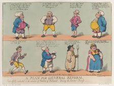 A Plan for General Reform, Respectfully submitted to the attention of Members o..., August 29, 1809. Creator: Thomas Rowlandson