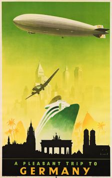 A Pleasant Trip to Germany, c1935-1936. Creator: Wiertz, Jupp (1888-1939)