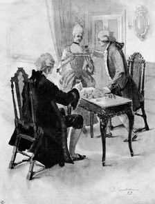 A pleasant interruption