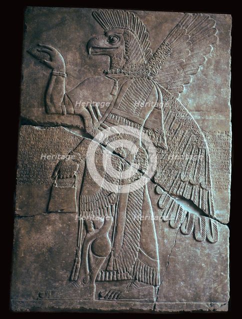 A protective Assyrian genie. Artist: Unknown