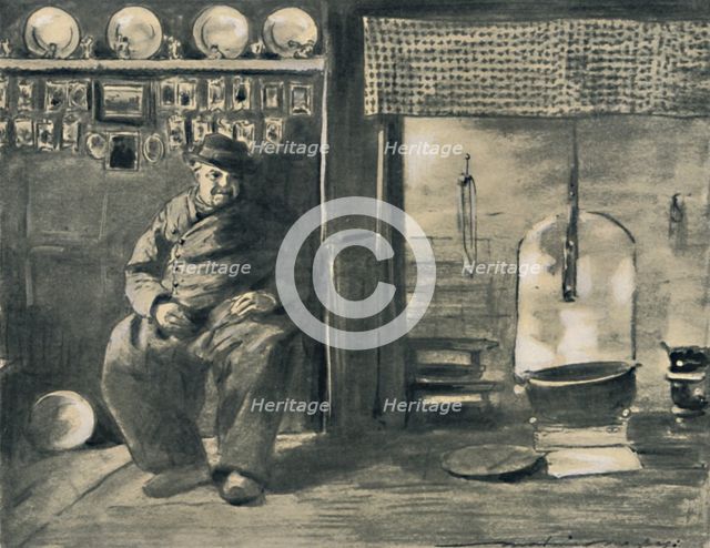 'A Provincial Interior', 1903. Artist: Mortimer L Menpes.