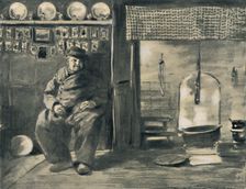 A Provincial Interior 1903. Artist: Mortimer L Menpes