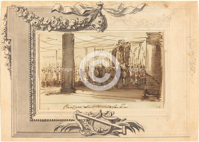 A Procession of the Madonna di San Luca. Creator: Unknown.