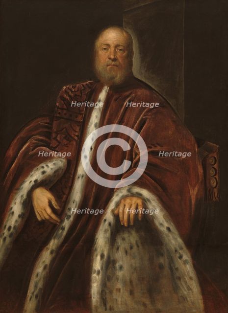 A Procurator of Saint Mark's, c. 1575/1585. Creator: Jacopo Tintoretto.