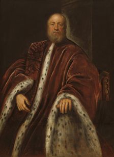 A Procurator of Saint Mark's, c. 1575/1585. Creator: Jacopo Tintoretto