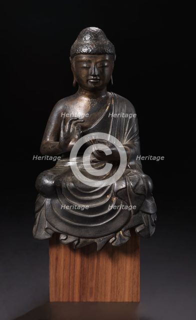 A Preaching Buddha, 8th century. Creator: Unknown.