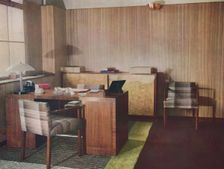 A private office designed and executed by Gordon Russell Ltd., Broadway (Worcs) and London 1935