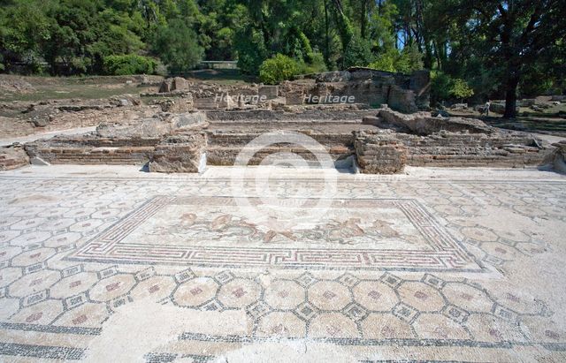 A private house in Olympia, Greece. Creator: Samuel Magal.