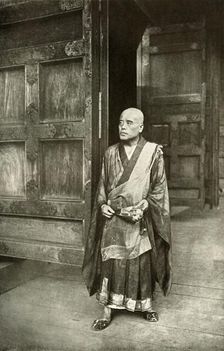 A Priest of Buddha 1910. Creator: Herbert Ponting