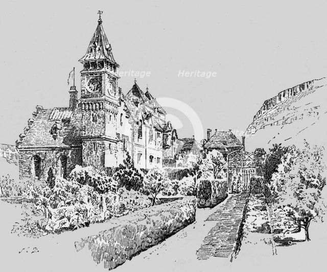 ''A Prima Donna's Home; Sketches at Craig-y-Nos Castle, Madame Patti-Nicolini's Residence in South W Creator: Unknown.