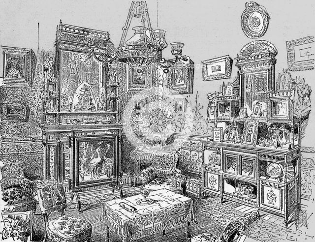 ''A Prima Donna's Home; Sketches at Craig-y-Nos Castle, Madame Patti-Nicolini's Residence in South W Creator: Unknown.