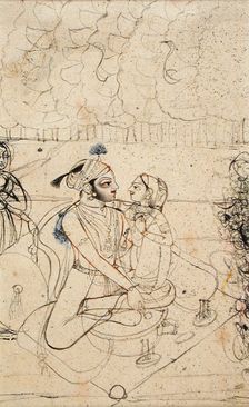 A Prince and a Lady in Dalliance, between c1775 and c1800. Creator: Unknown