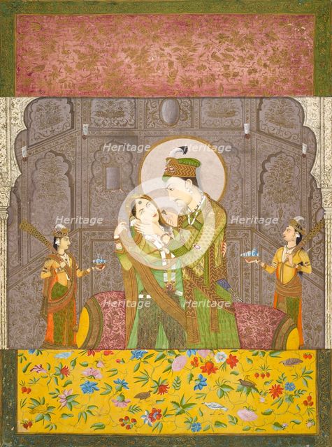 A Prince and his consort, ca. 1790. Creator: Unknown.