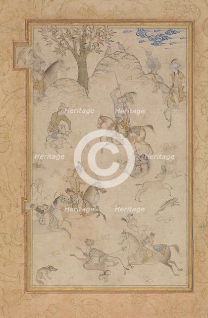 A Princely Hunt, late 16th century. Creator: Unknown.