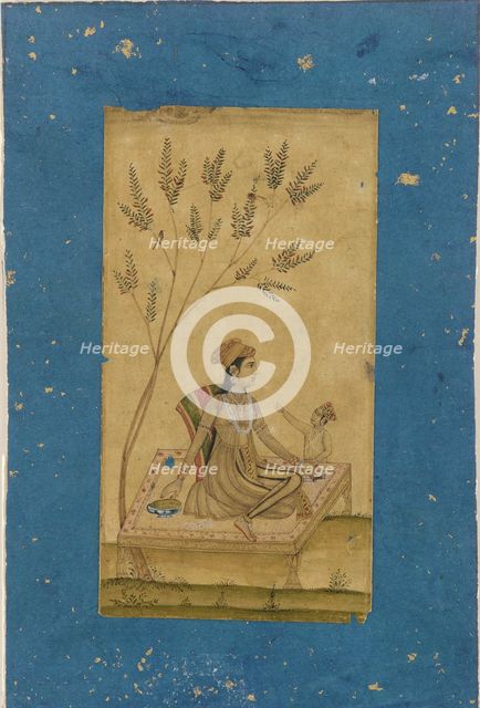 A princess and a child, 18th century. Creator: Unknown.