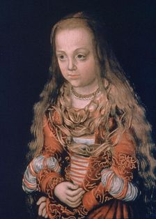A Princess of Saxony c1517. Artist: Lucas Cranach the Elder