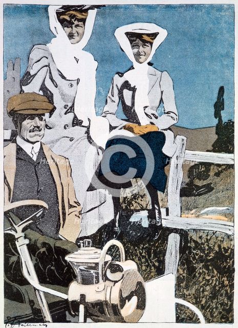 A print from the German magazine 'Simplicissimus', 10th June 1907. Artist: Unknown