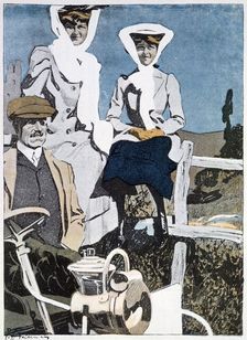 A print from the German magazine Simplicissimus 10th June 1907