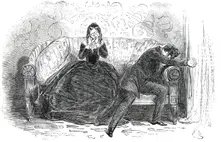 A prison of shame - perhaps a penal settlement - stared him in the face, 1850. Creator: Unknown