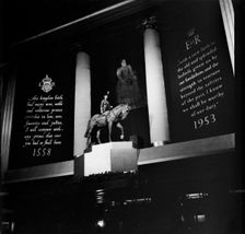 A public monument celebrating the coronation of Elizabeth II, (c1953-c1965?). Creator: SW Rawlings
