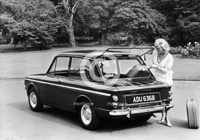 A publicity still for the Singer Chamois, 1968. Artist: Unknown