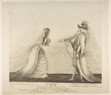 A Puff Off, ca. 1782. Creator: James Sayers