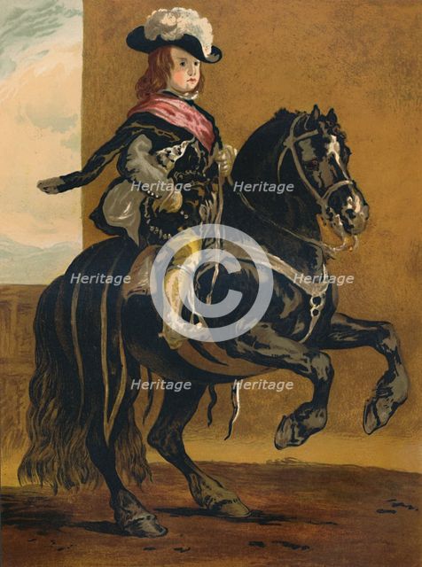 'A Pupil of La Haute Ecole - Don Balthazar, Infante of Spain', c1640, (c1879.) Creator: Diego Velasquez.