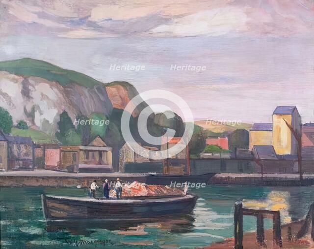 A Quayside, Boulogne, c1880-1920. Creator: William York Macgregor.