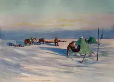 A Quiet Evening on the Barrier c1908, (1909). Artist: George Marston