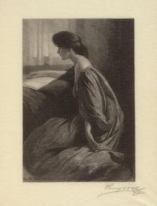 A Quiet Hour, 1903. Creator: Henry Wolf