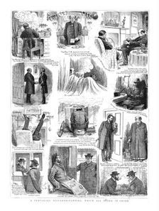 'A Quiet Pipe and a Temporary Misunderstanding which all ended in Smoke 1890. Creator: Unknown