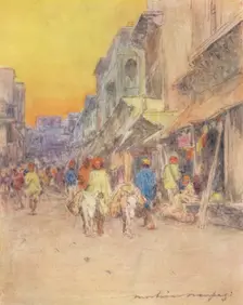 A Quiet Street 1905. Artist: Mortimer Luddington Menpes
