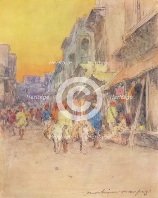 'A Quiet Street', 1905. Artist: Mortimer Luddington Menpes.