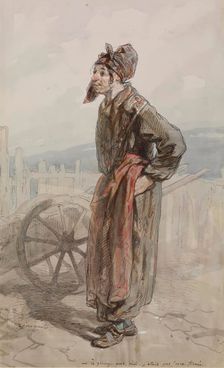 À quinze ans, moi, j'etais pas core formée, c1855. Creator: Paul Gavarni
