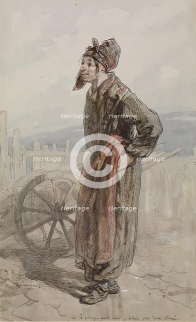 À quinze ans, moi, j'etais pas 'core formée, c1855. Creator: Paul Gavarni.