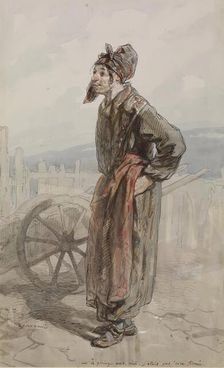 À quinze ans, moi, j'etais pas core formée, c1855. Creator: Paul Gavarni