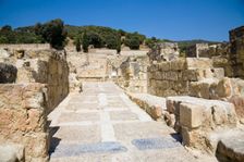 A ramped street in Madinat al-Zahara (Medina Azahara), Spain, 2007. Creator: Samuel Magal