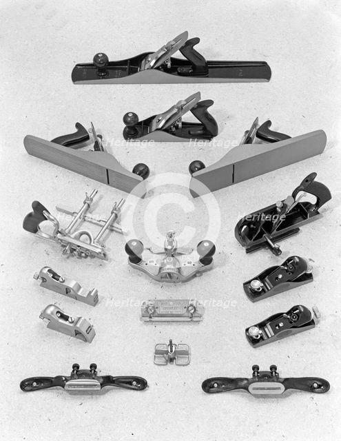 A range of Stanley hand tools, Sheffield, South Yorkshire, 1966. Creator: Michael Walters.