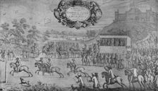 A Race Before Charles II, by Francis Barlow c1650-1680, (1911). Artist: Francis Barlow