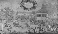 A Race Before Charles II, by Francis Barlow c1650-1680, (1911). Artist: Francis Barlow
