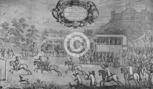 A Race Before Charles II, by Francis Barlow', c1650-1680, (1911). Artist: Francis Barlow.
