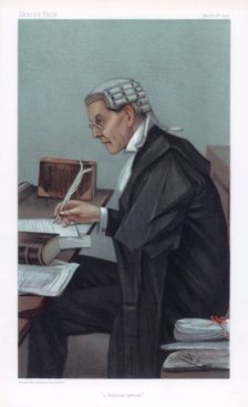 A Radical Lawyer 1902. Artist: Spy