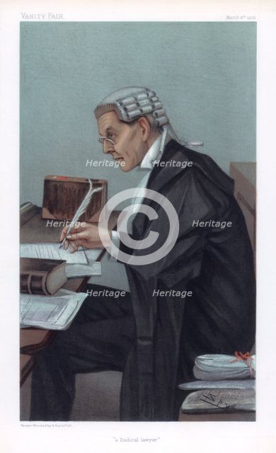 'A Radical Lawyer', 1902. Artist: Spy